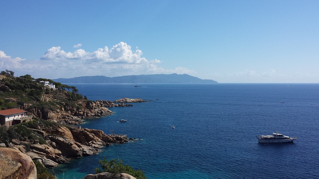 Image - island lily ships landscape rocks