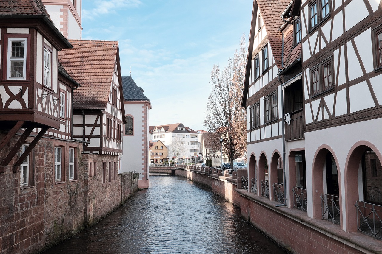 Image - erbach odenwald fachwerkhäuser