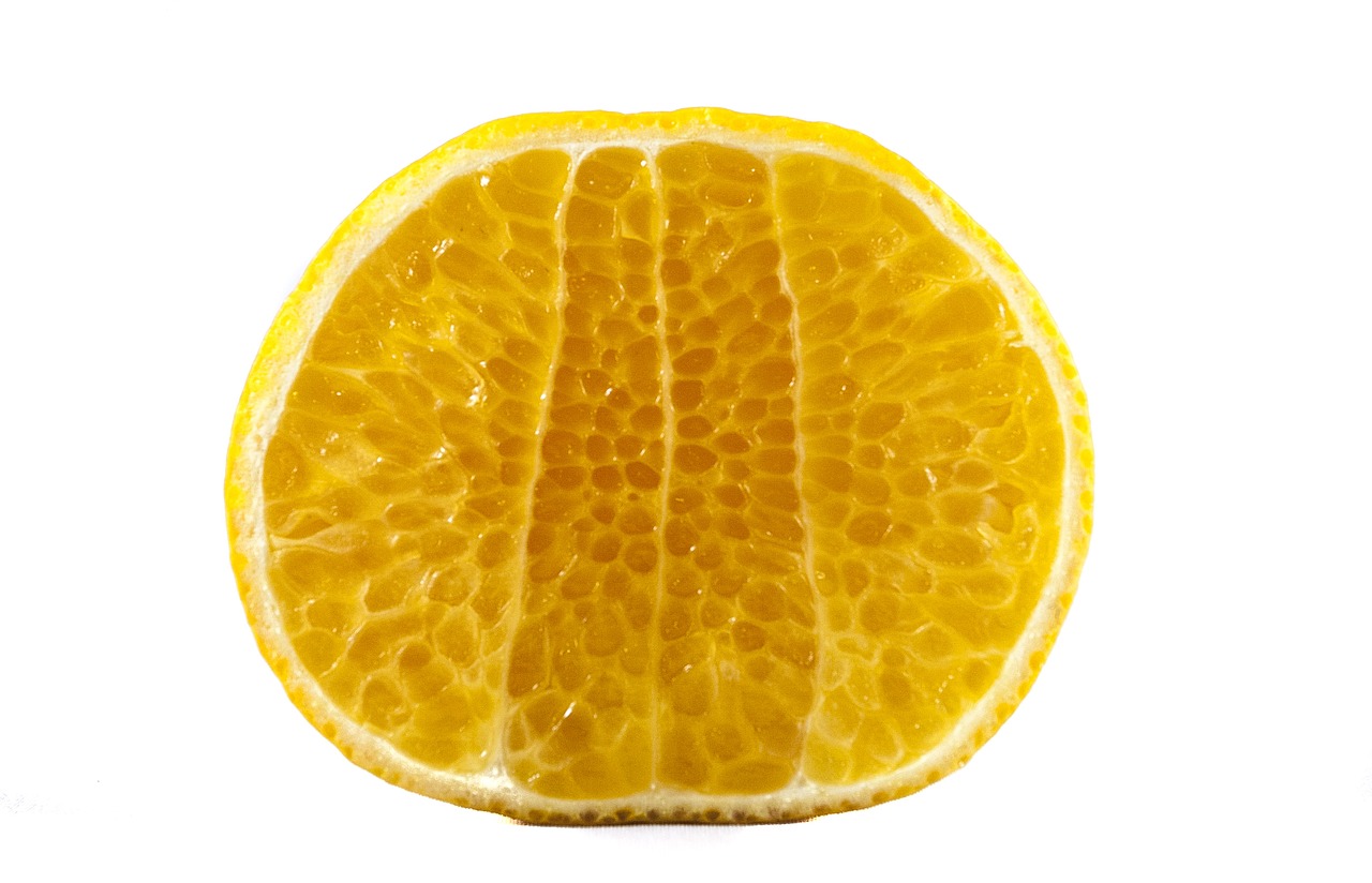 Image - fruit white background macro