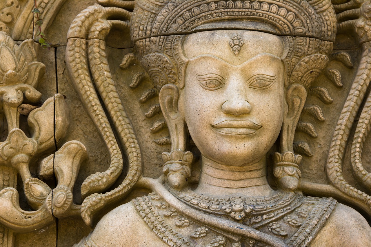 Image - buddha sculpture stone thailand