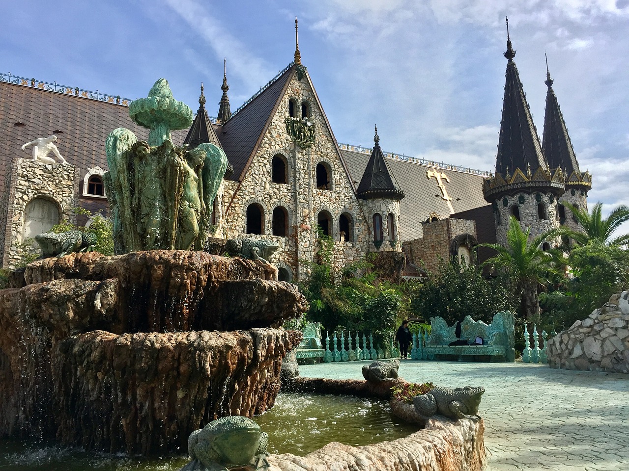 Image - castle bulgaria palace garden