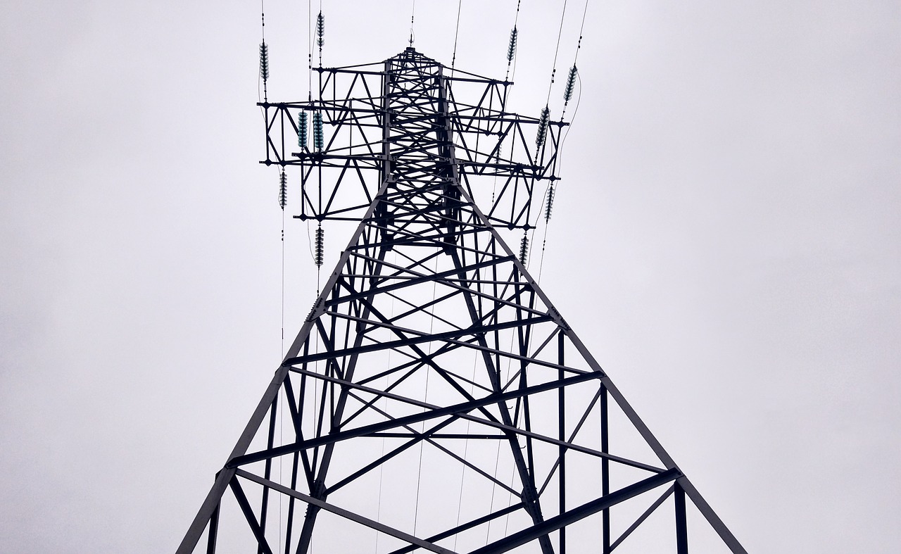 Image - electricity wire transmission towers