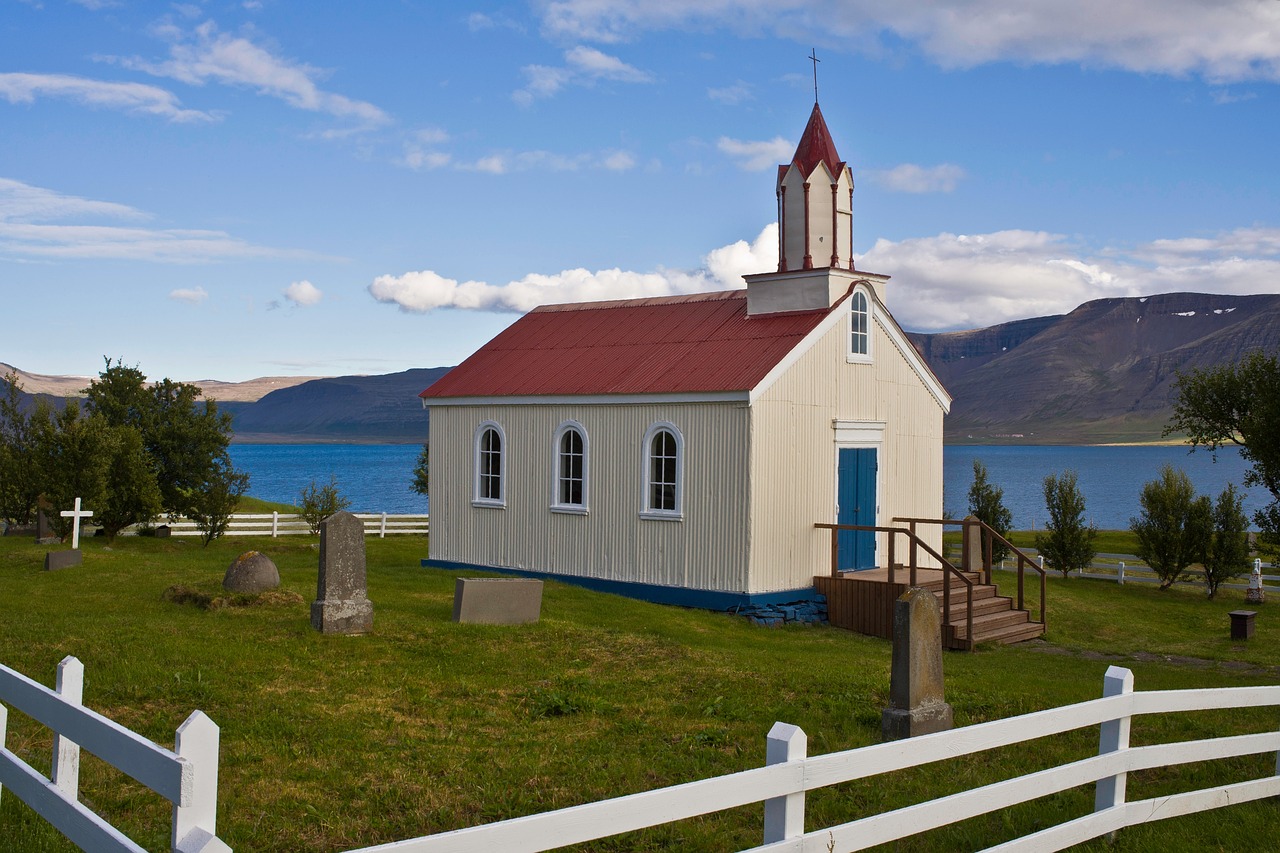 Image - church iceland scenic west coast