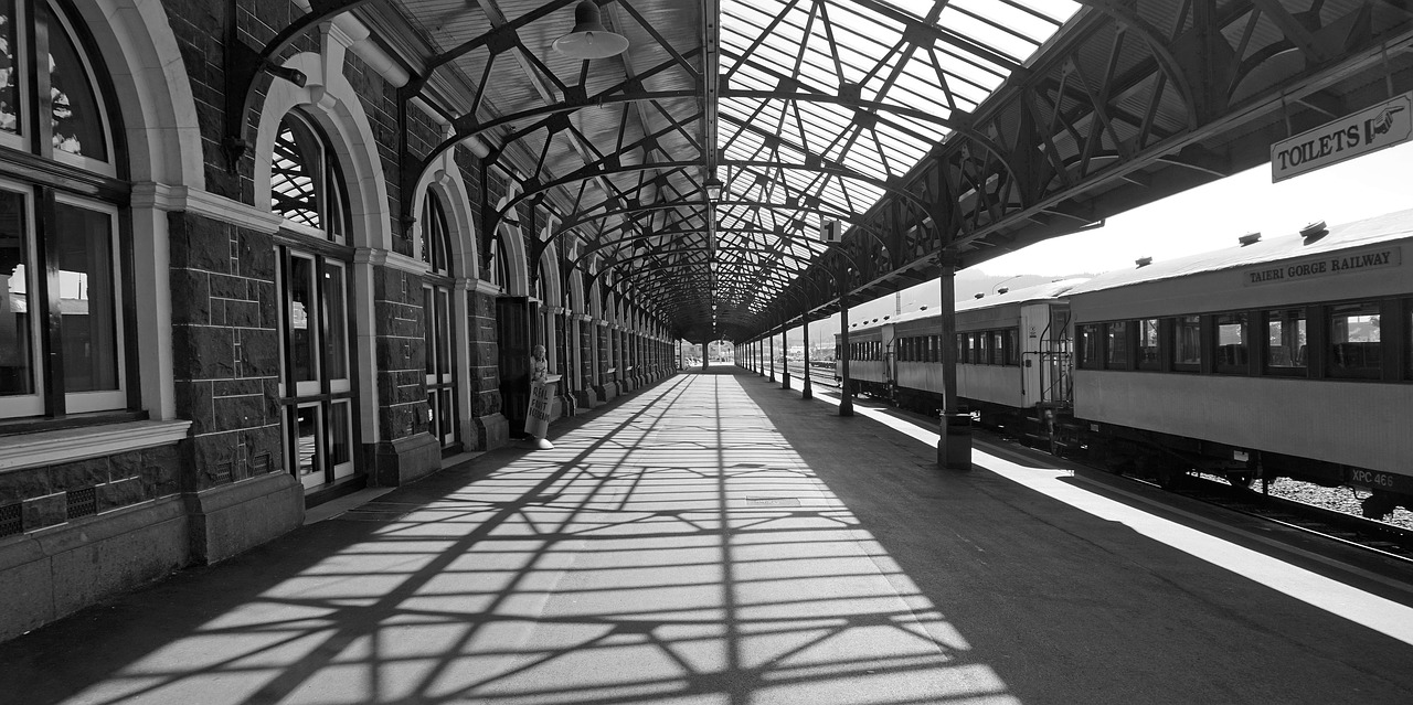 Image - platform dunedin light shadow