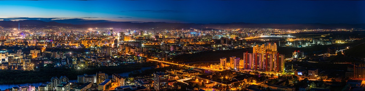 Image - night view ulaanbaatar eastern