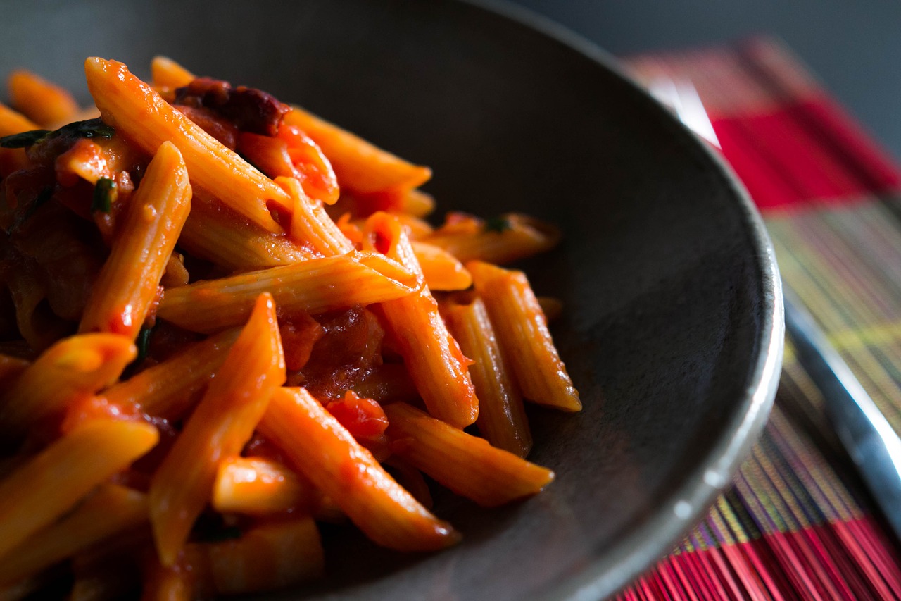 Image - pasta penne lunch