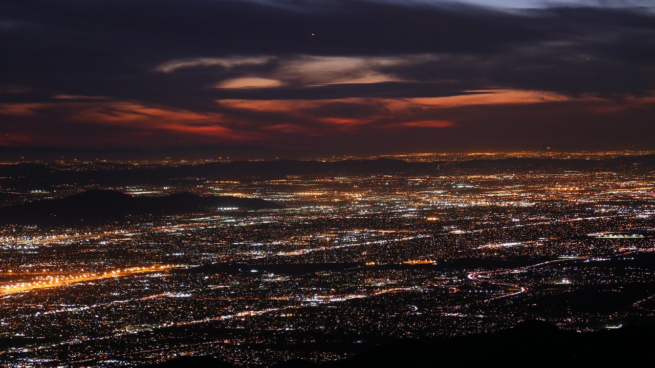 Image - inland empire valley sunset