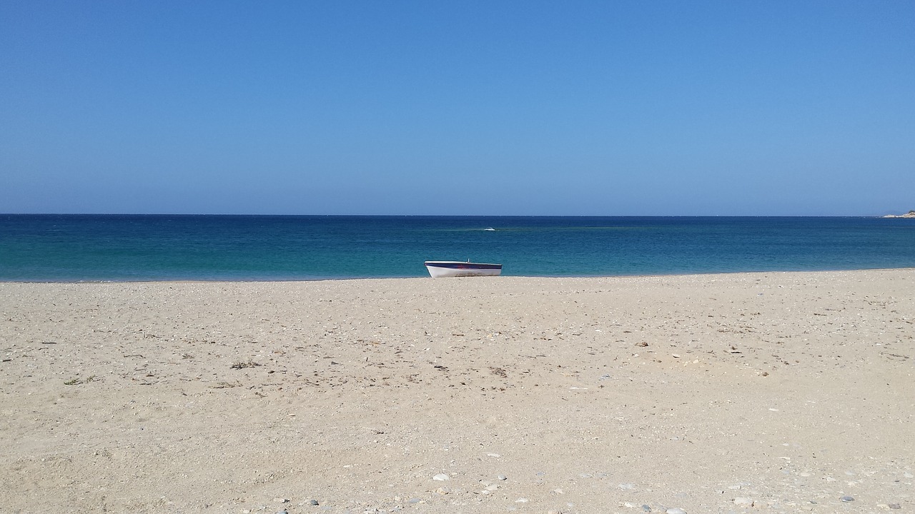 Image - sea august greece holidays boat