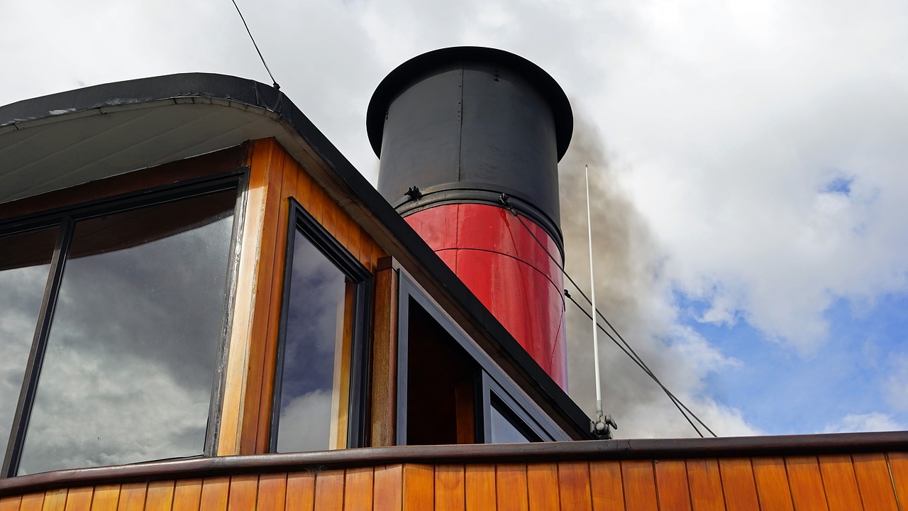 Image - chimney steamer steam ship