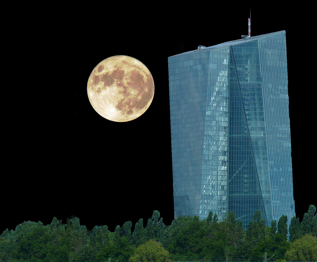 Image - ecb bank europe euro skyscrapers