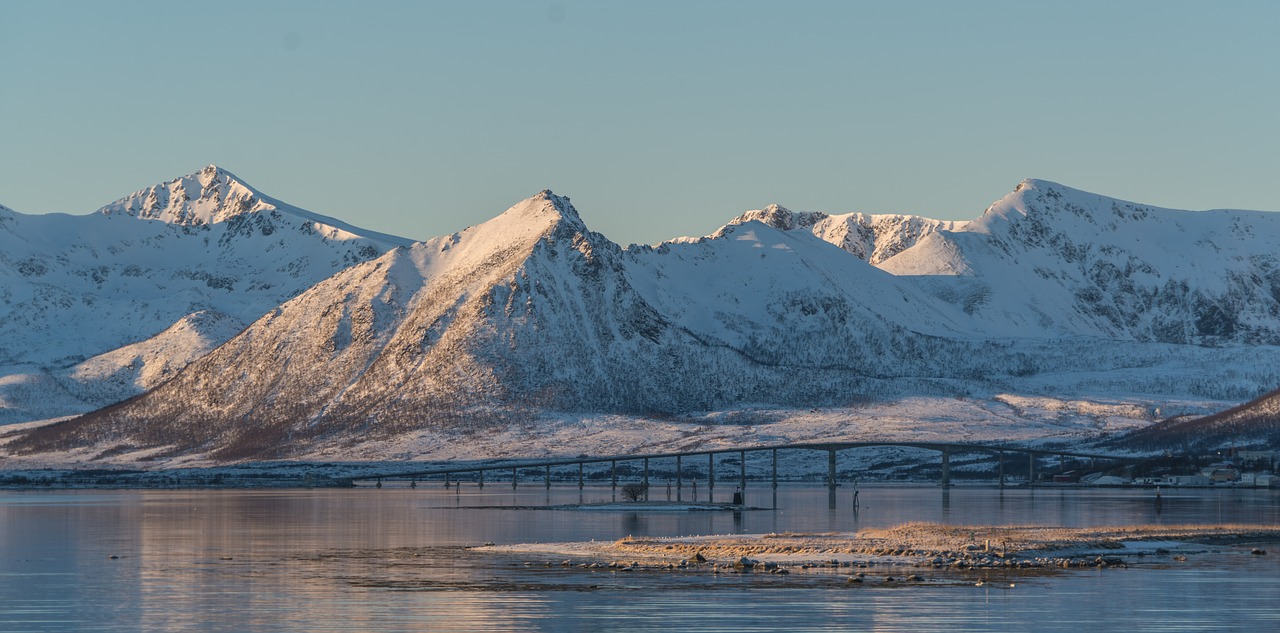 Image - norway coast mountain scandinavia