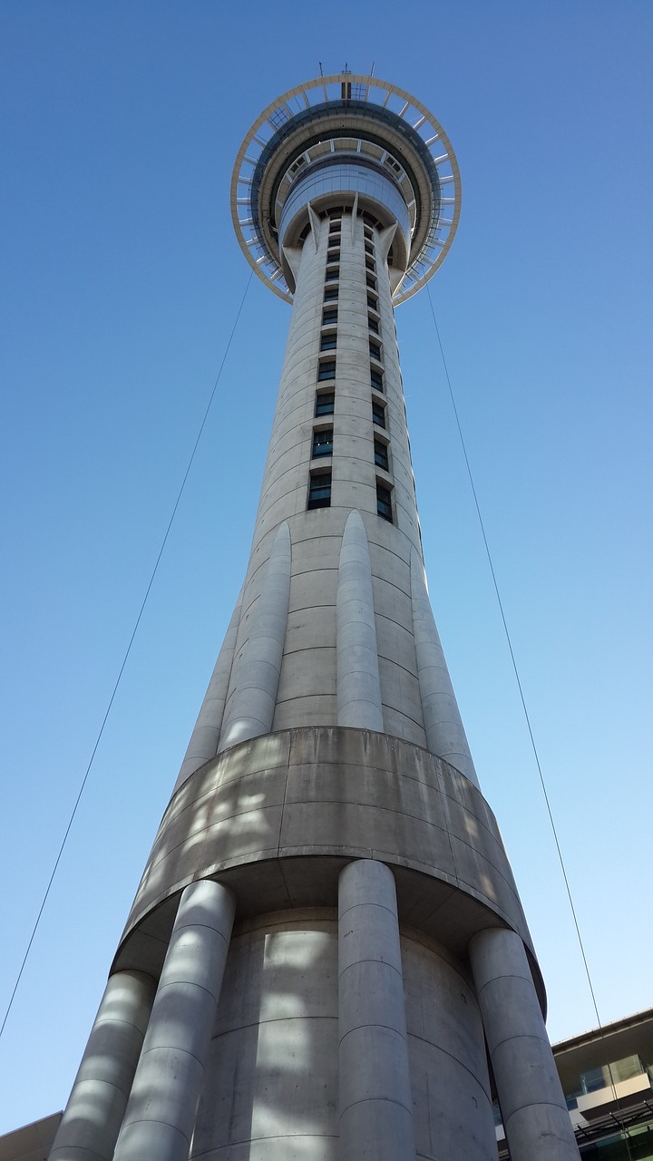 Image - auckland tower new zealand city