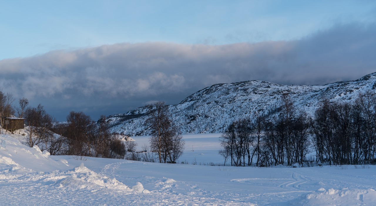 Image - norway kirkenes landscape mountains