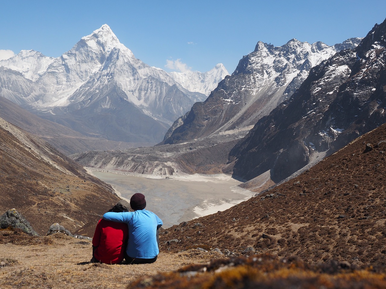 Image - lake scenery romantic nepal