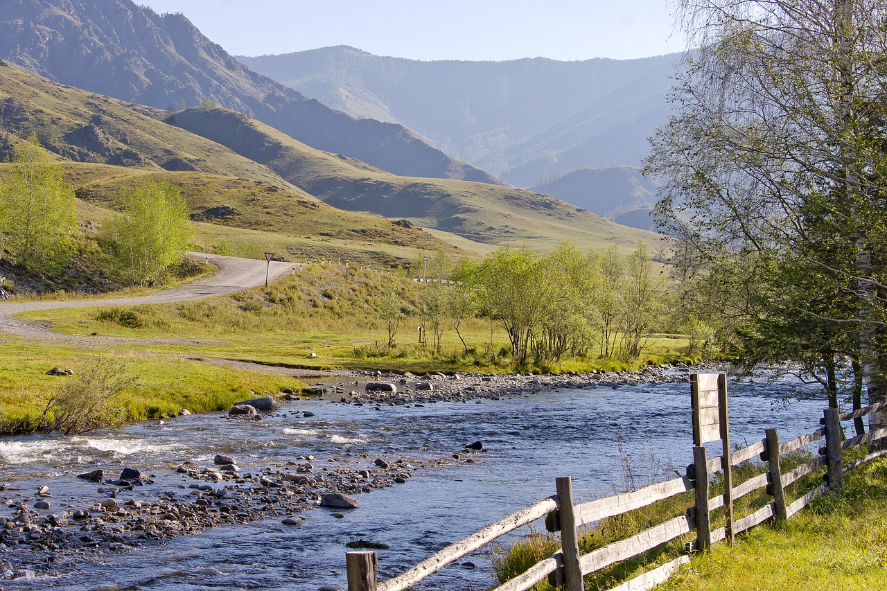 Image - mountains landscape mountain altai