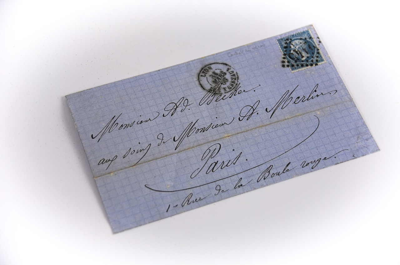 Image - old letter mail philately