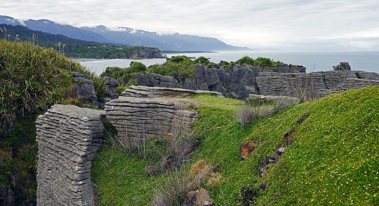 Image - pancake rocks new zealand west coast