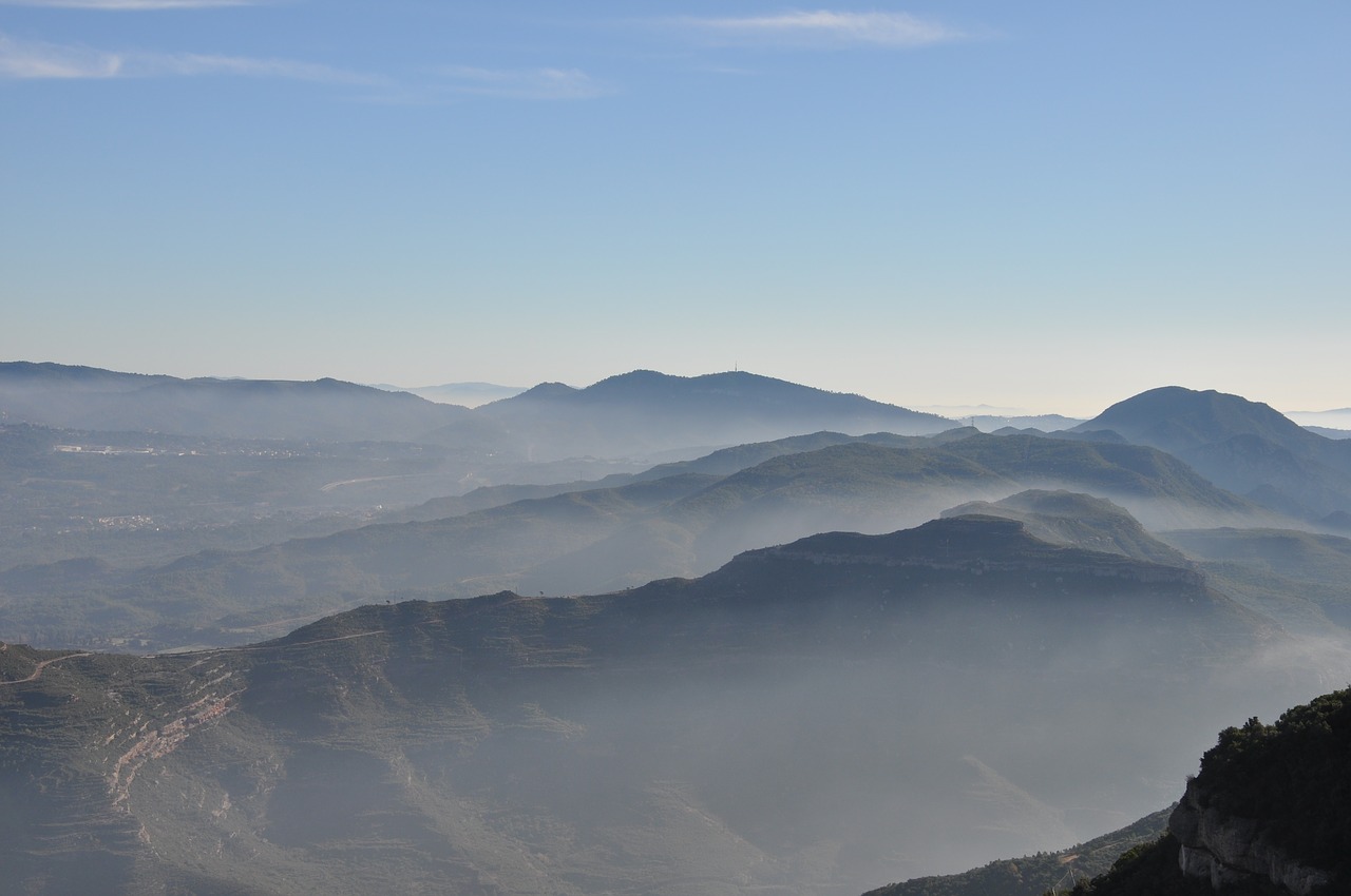 Image - fog mountain landscape nature