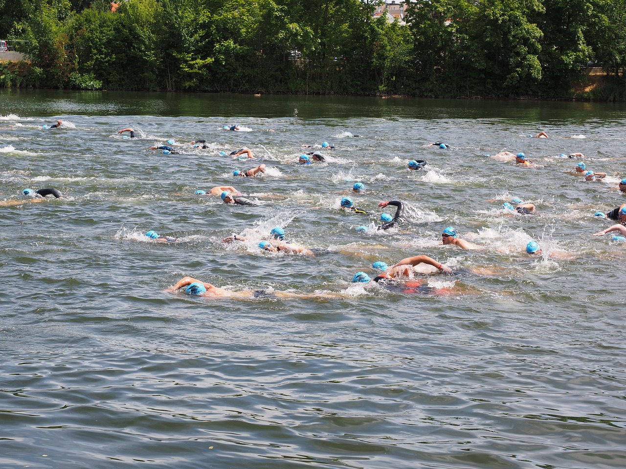 Image - swim competition triathlon