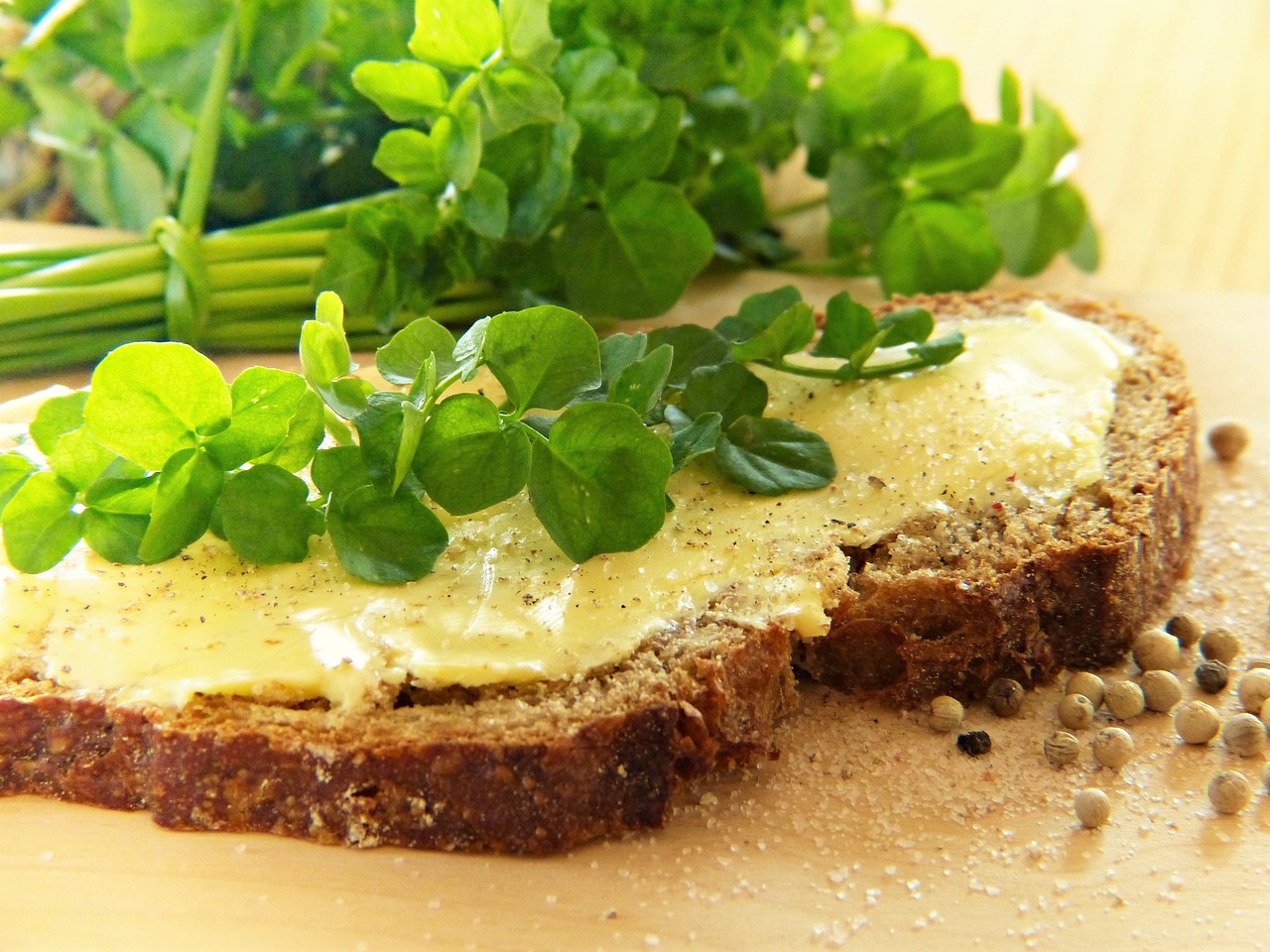 Image - watercress frisch bread