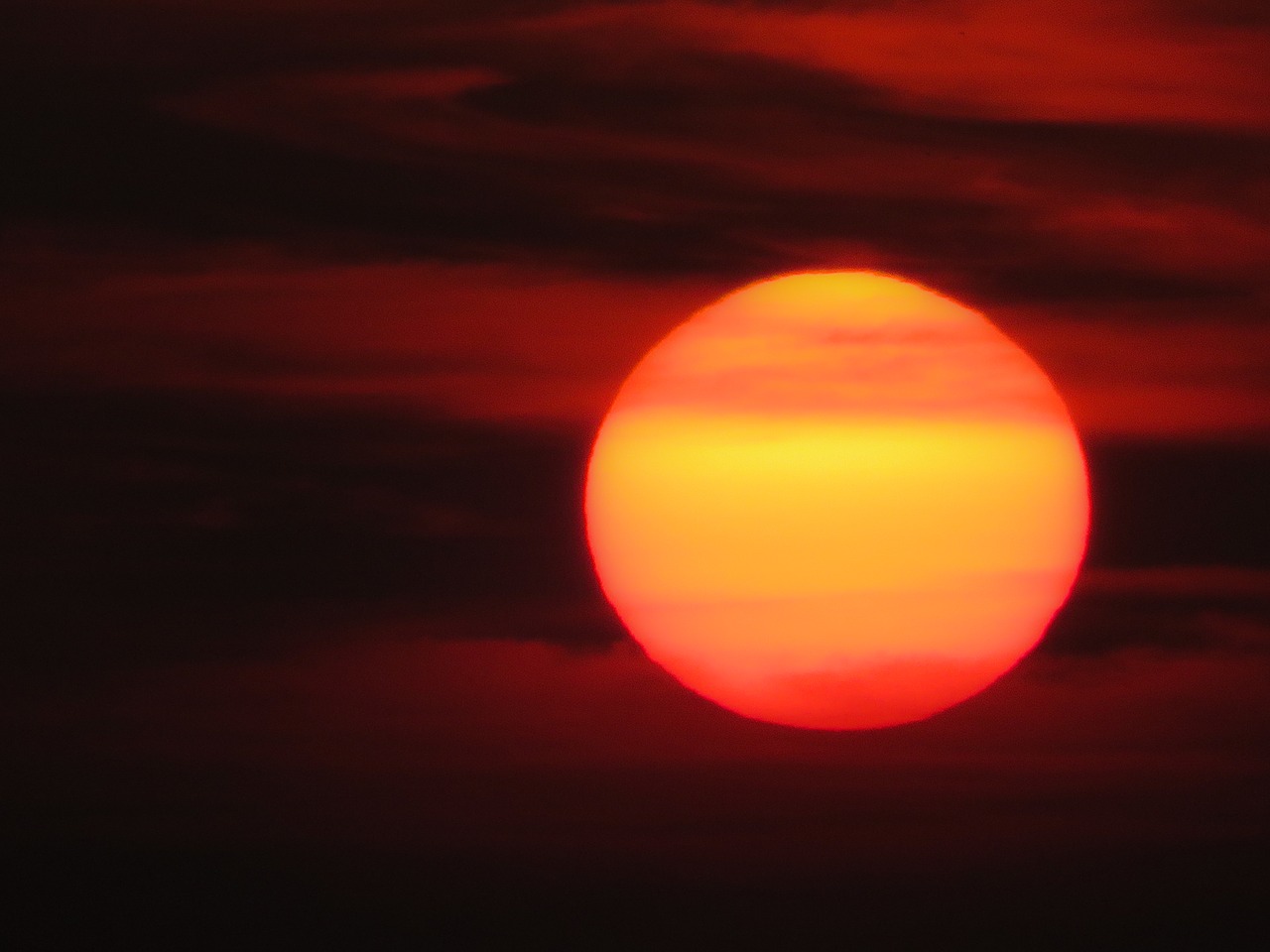 Image - nature landscape sun sunset