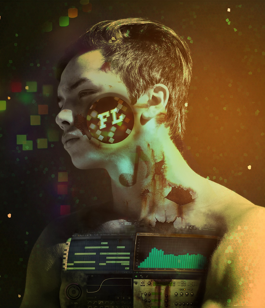 Image - fl studio man photoshop manipulation