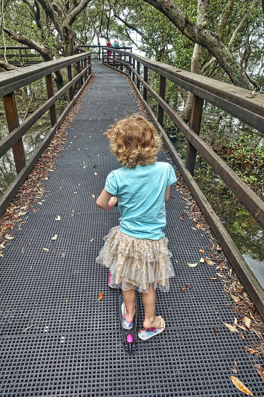 Image - girl path walk outdoor nature
