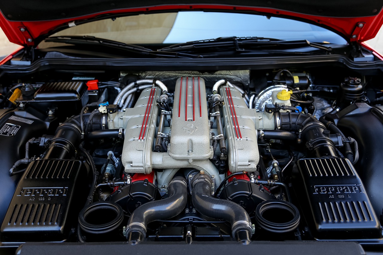 Image - ferrari car performance red auto