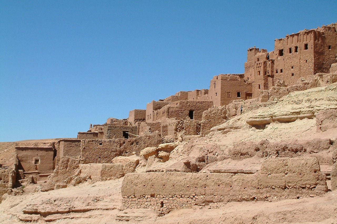 Image - morocco ait benhaddour village