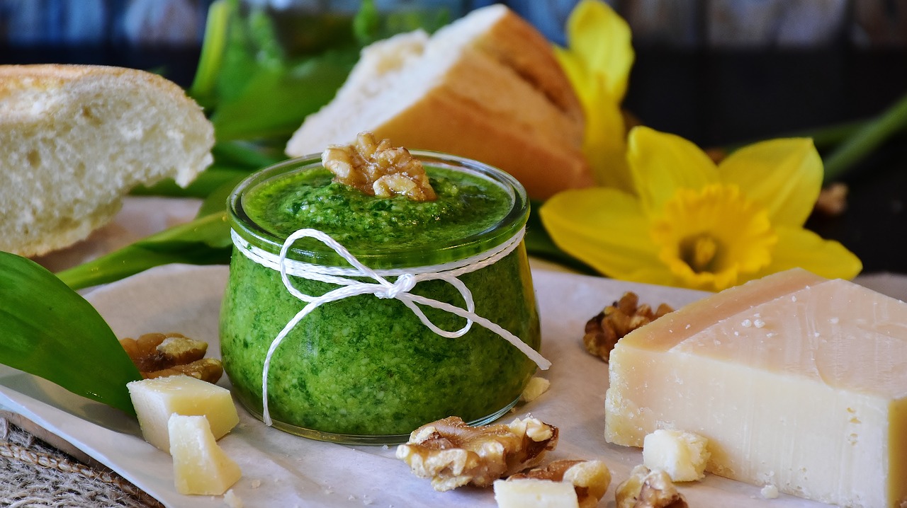 Image - pesto bear s garlic bärlauch pesto