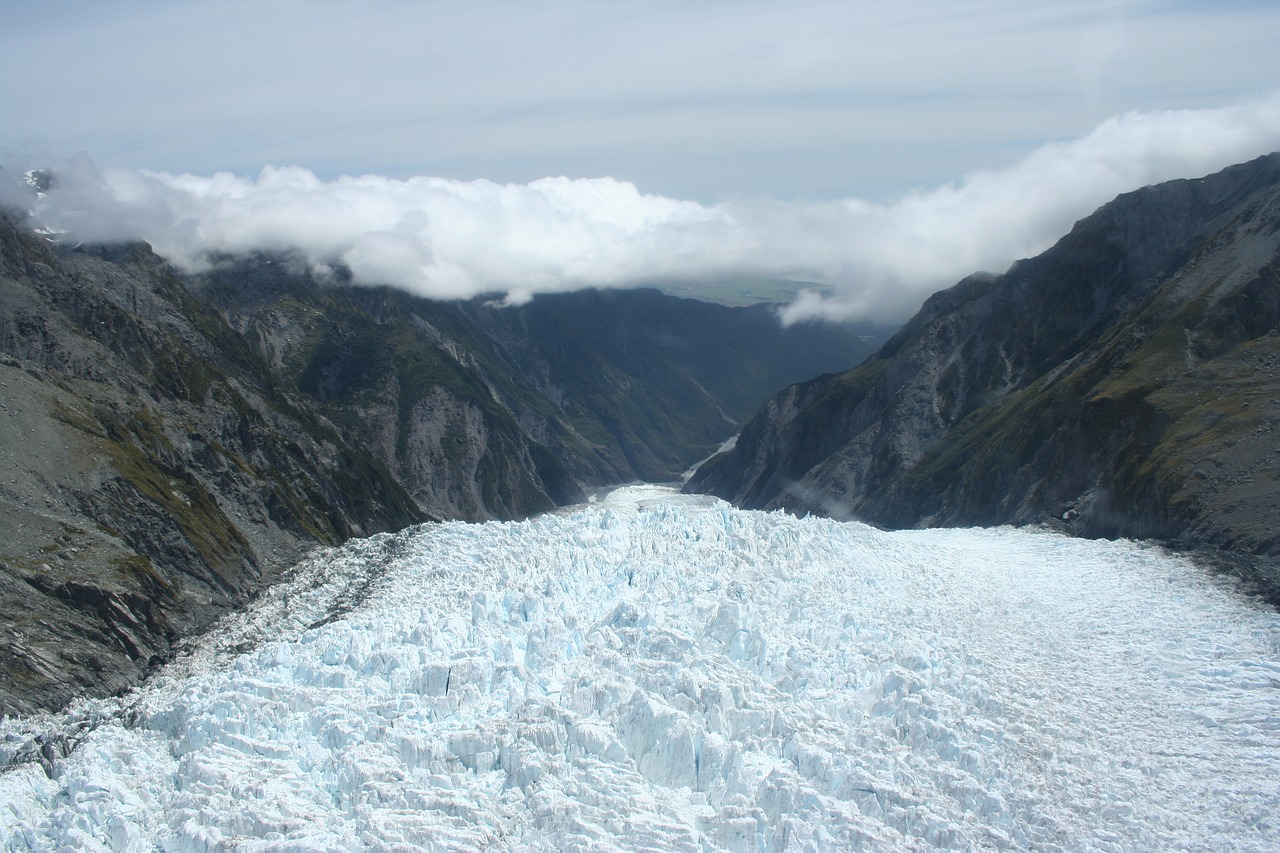 Image - new zealand glacier landscape