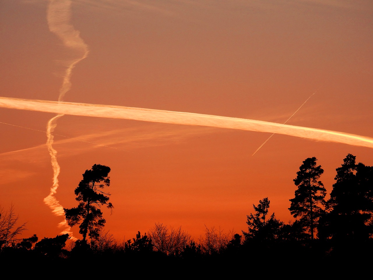 Image - sky clouds day blue landscape