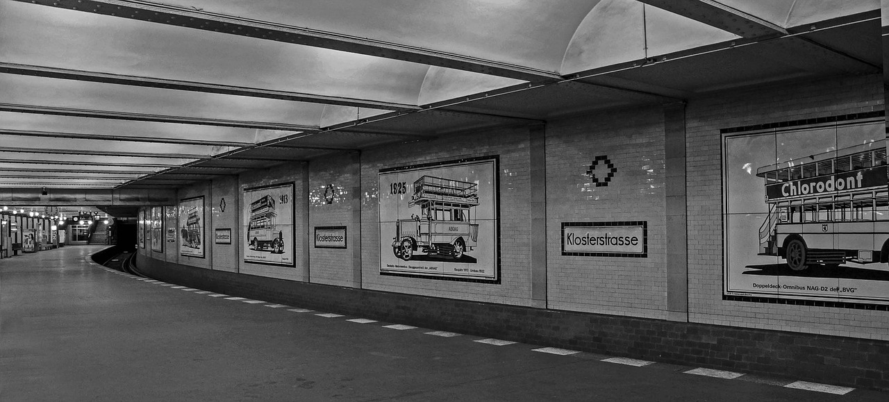 Image - berlin monastery road metro station