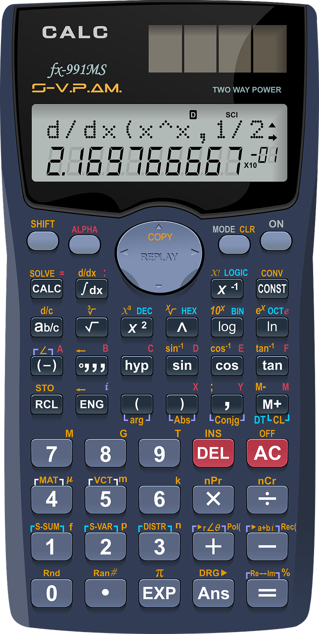 Image - algebra arithmetic calculator casio