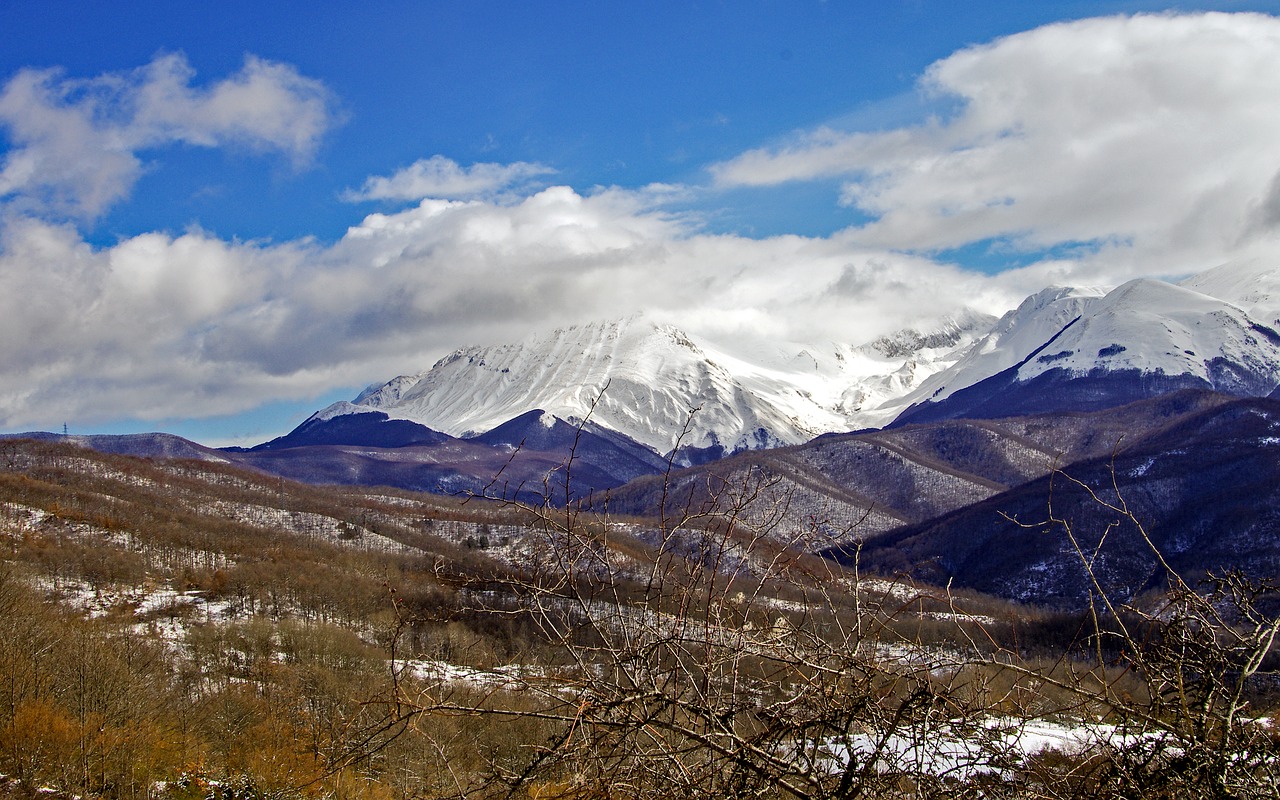 Image - campotosto l aquila abruzzo italy