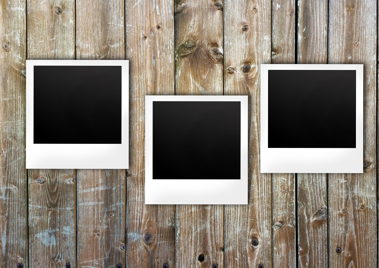 Image - polaroid boards notes list wood