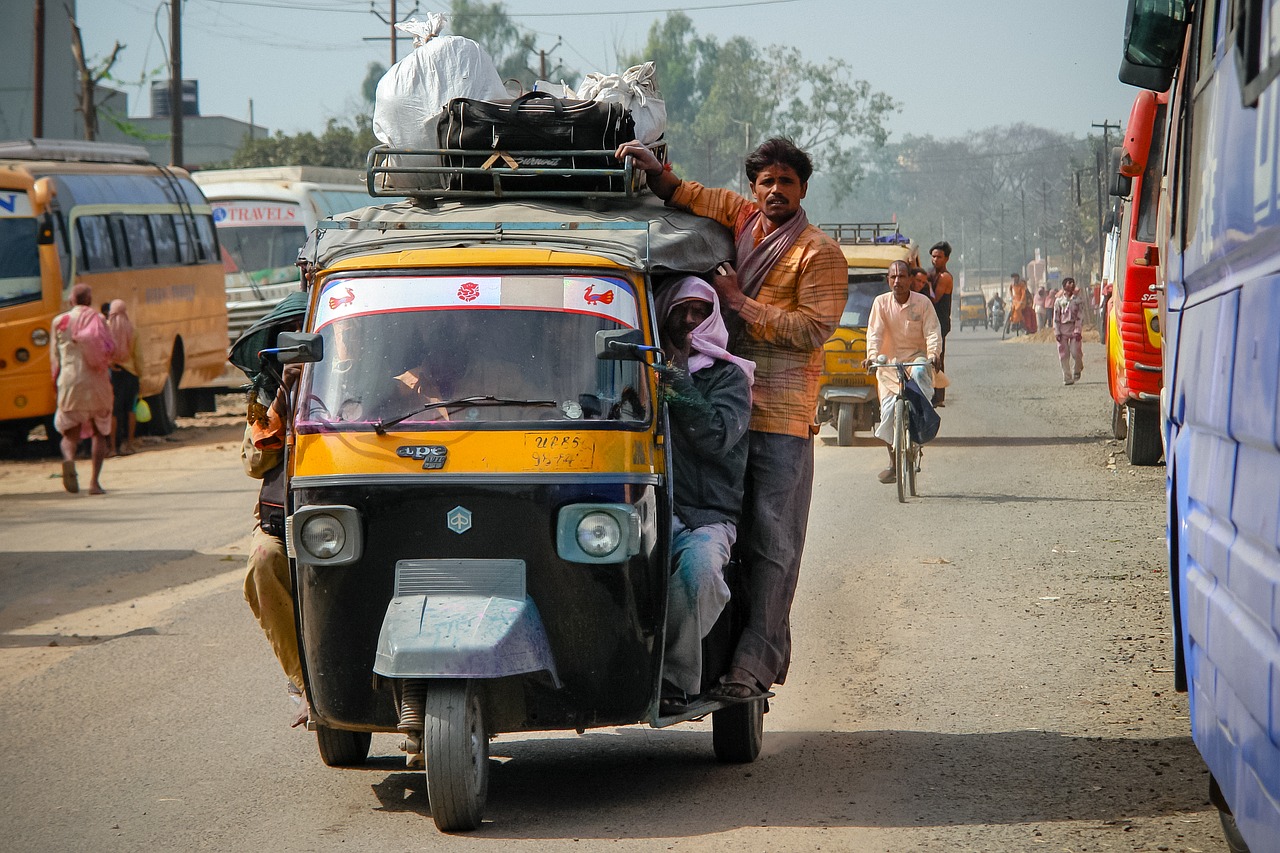 Image - rickshaw travel taxi transport