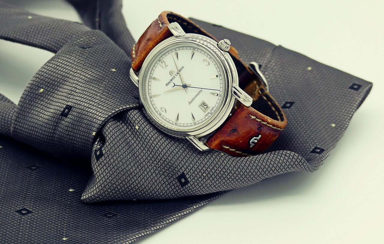 Image - wrist watch clock tie mens man