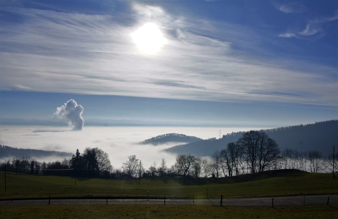Image - fog winter jura cloud mittelland