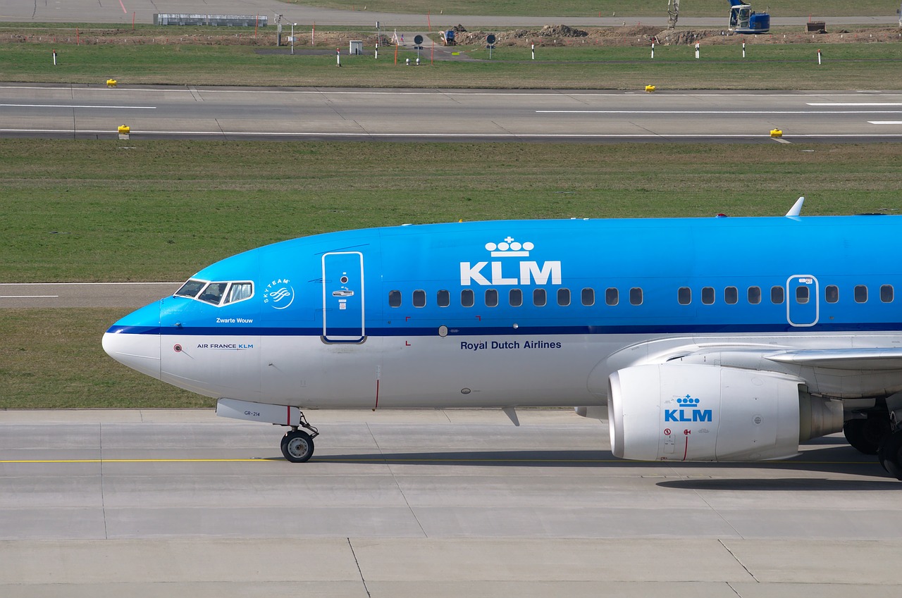 Image - aircraft klm boeing 737 jet