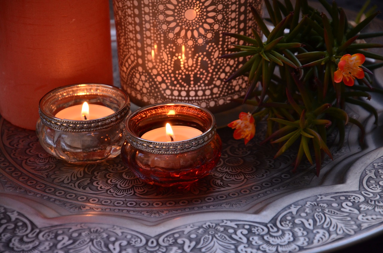 Image - oriental candles summer decoration