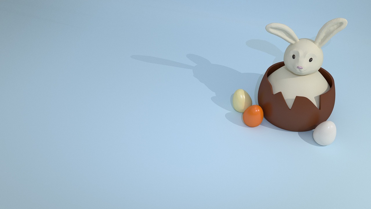 Image - easter bunny chocolate egg