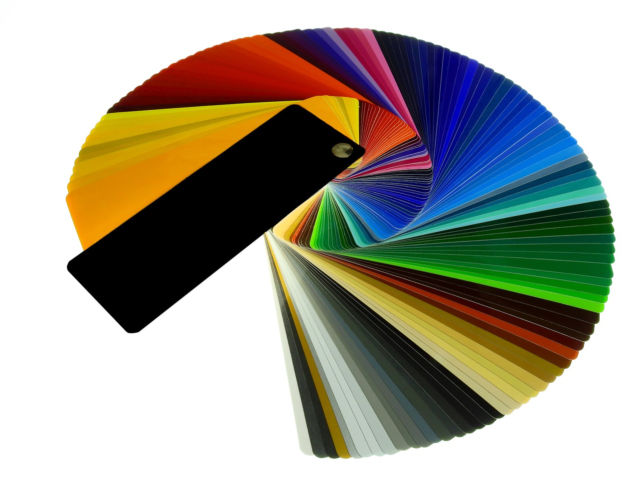 Image - color fan color card color pattern