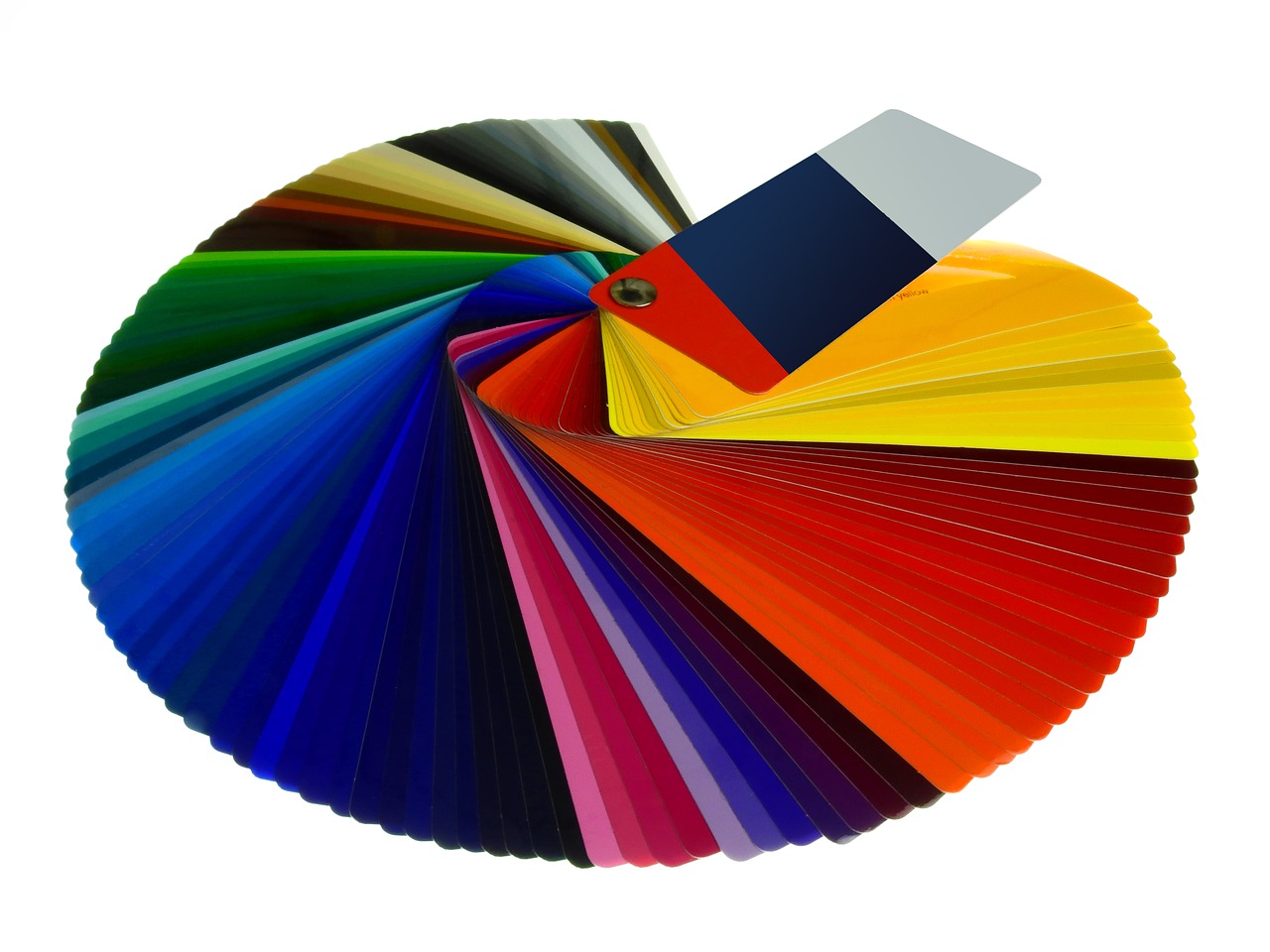 Image - color fan color card color pattern