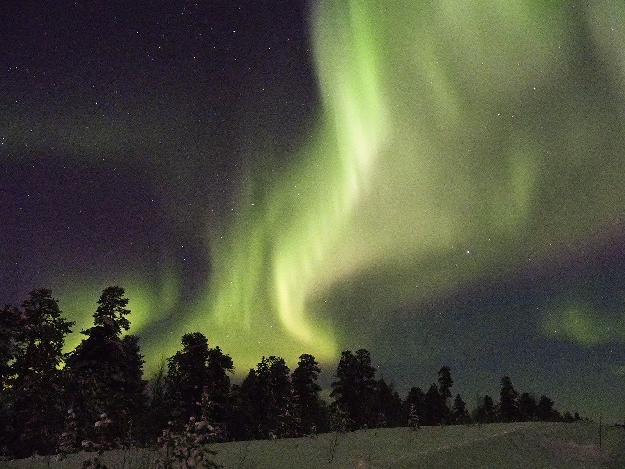 Image - aurora borealis finland inari