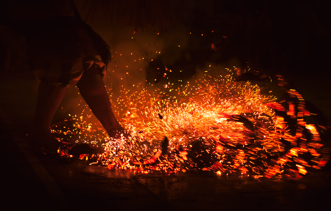 Image - feuertanz bali holiday radio fire
