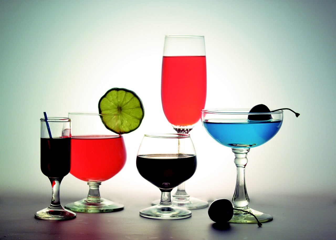 Image - cocktail alcohol glasses cups