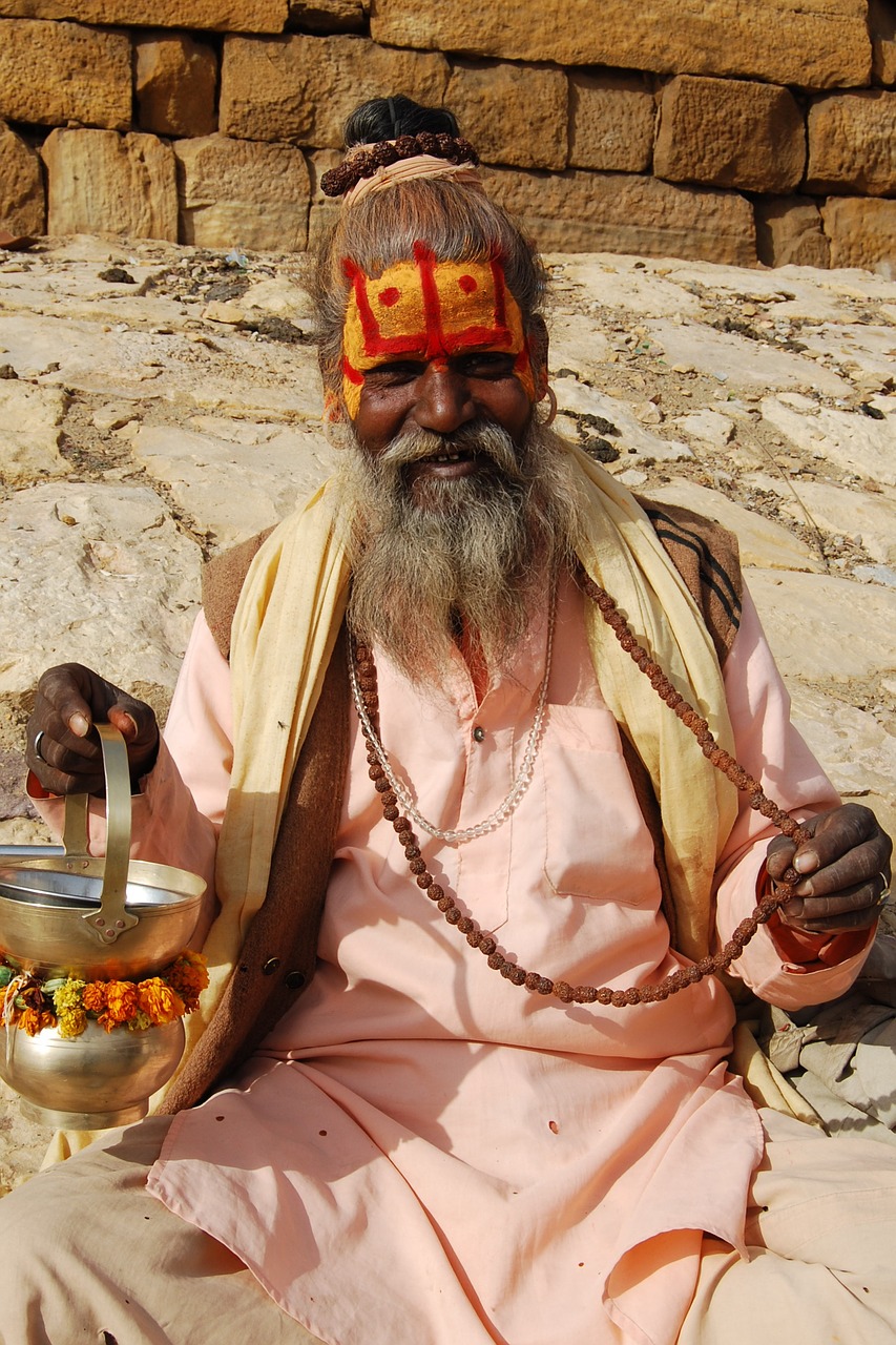 Image - sadu holy man india religion