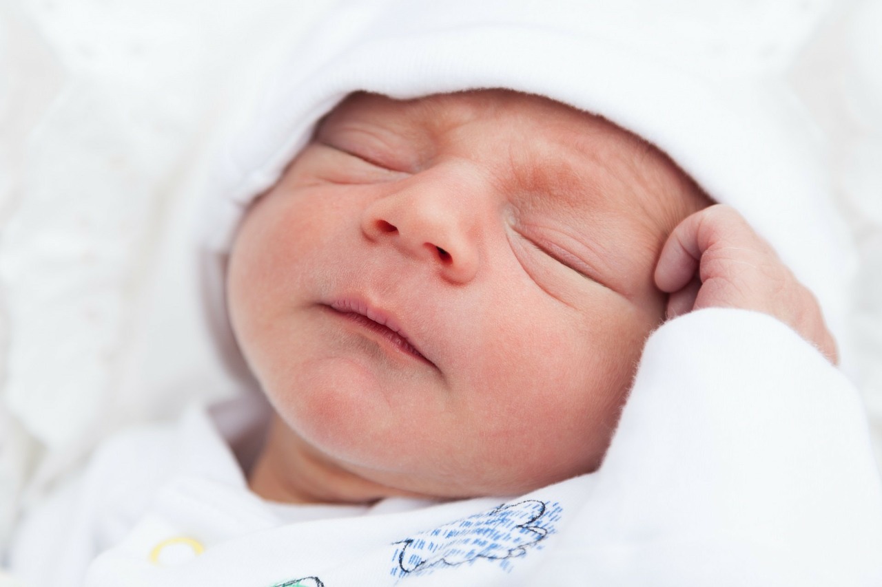 Image - newborn baby cute child portrait