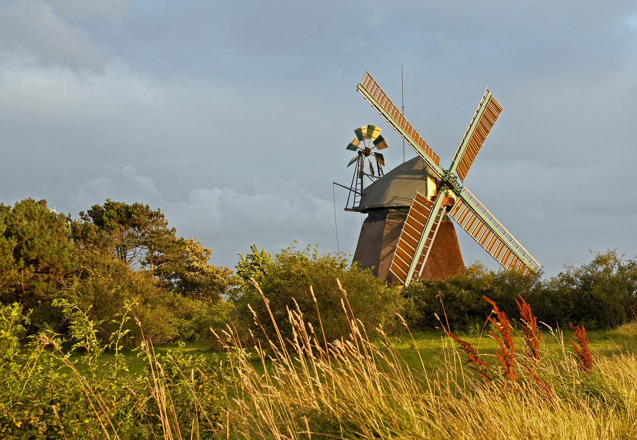 Image - windmill amrum north sea island